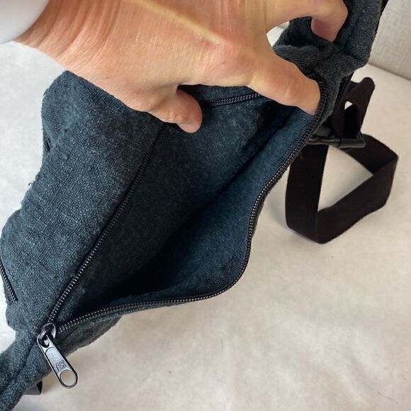 World Issue Hemp Clothing Hip Pack Fanny Belly Bag Adjustable Strap Travel - Picture 7 of 10